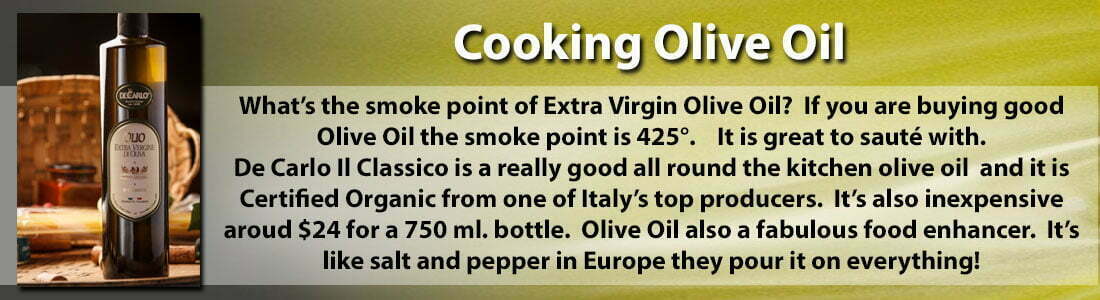 Cooking With Olive Oil 2
