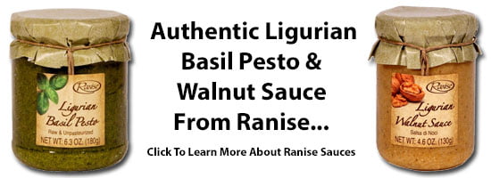 Ranise Sauses and Pesto