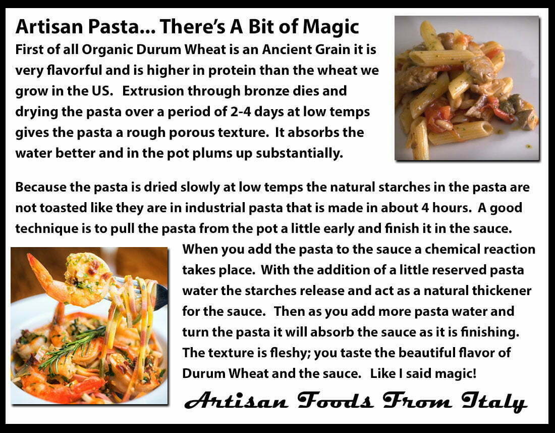 Click Here For Artisan Pasta From Italy Recipes